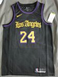 NBA 24 Bryant Los Angeles Lakers noir 2019-20 Maillot